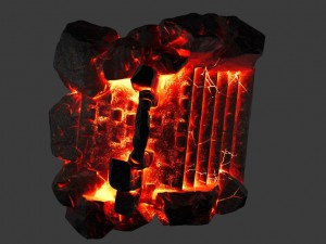 lavagate 3D 모델