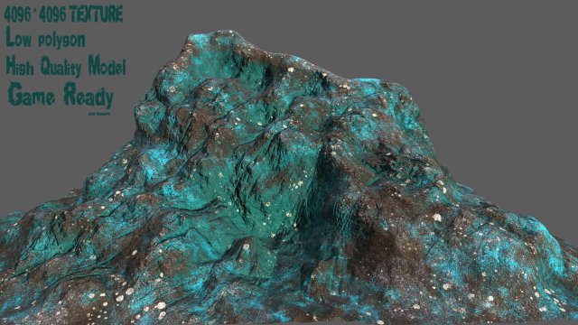 beach rock Modello 3D .c4d .max .obj .3ds .fbx .stl .blend 