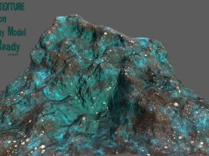 beach rock 3D 模型