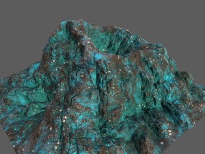 beach rock Modello 3D