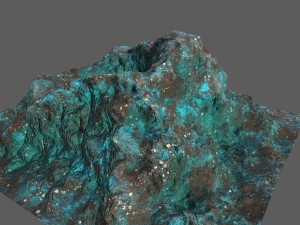 beach rock Modello 3D