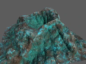 beach rock 3D Model