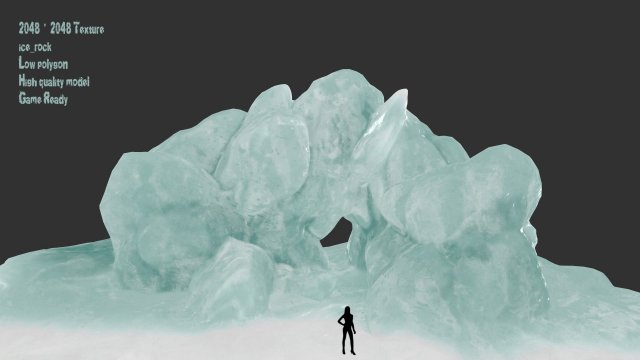 ice 3 3D-Modell .c4d .max .obj .3ds .fbx .stl .blend 
