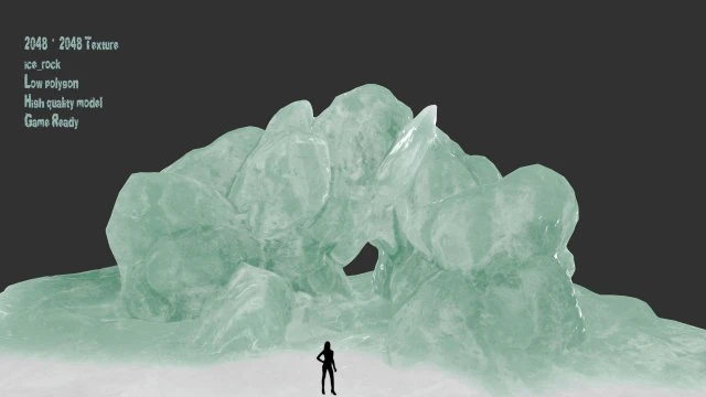 ice 5 3D Model .c4d .max .obj .3ds .fbx .stl .blend 