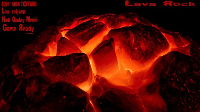 lava rock 3D मॉडल .c4d .max .obj .3ds .fbx .stl .blend 