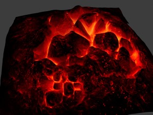 lava rock 3D मॉडल