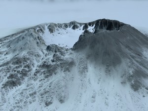 snow mountain Modello 3D