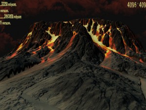 volcano mountain 3D Model