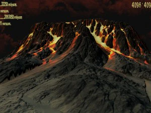 volcano mountain 3D Model