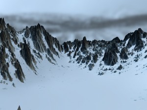 snow mountain 3D-Modell
