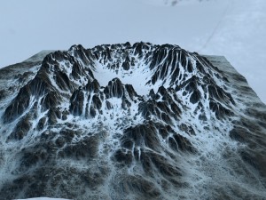 snow mountain 3D-Modell