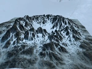 snow mountain 3D Model