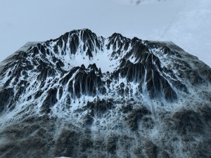 snow mountain 3D-Modell