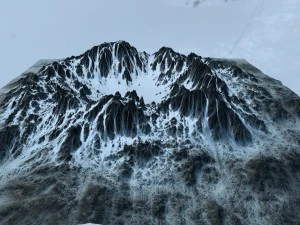 snow mountain 3D Model