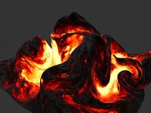 lava rock 3D Model