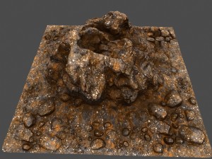 rock 3Dモデル