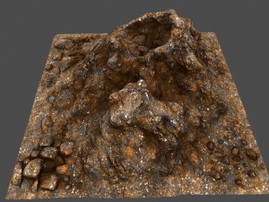 rock 3Dモデル