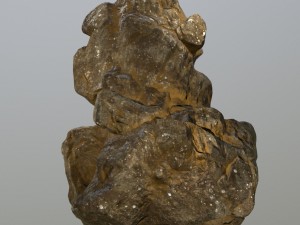 rock Modelo 3D