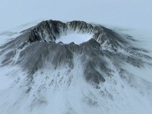 snow mountain 1 Model 3D
