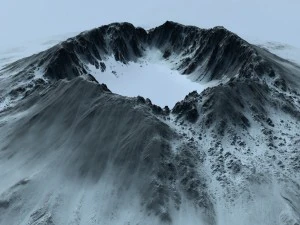 snow mountain 1 3D Model