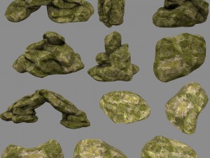 rocks 8 3D मॉडल