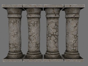 pillar 3D 모델