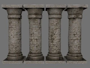 pillar 3D Model