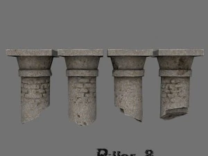 pillar 3D Model