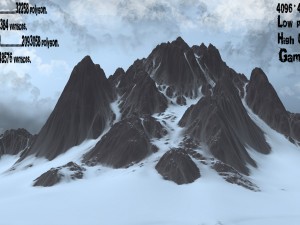 snow moutain 9 3D Model
