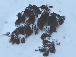 snow moutain 9 Modelo 3D