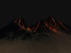 volcano10 3D 모델