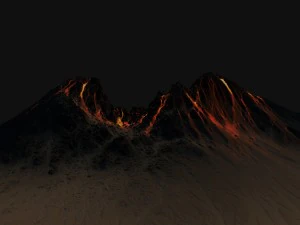 volcano10 3D Model