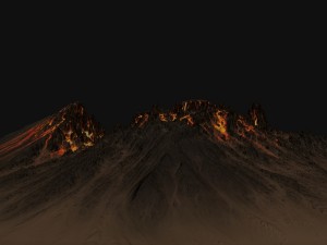 volcano10 3D 모델