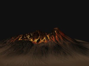volcano10 3D Model