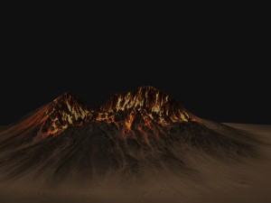 volcano10 3D 모델