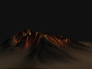 volcano10 3D Model