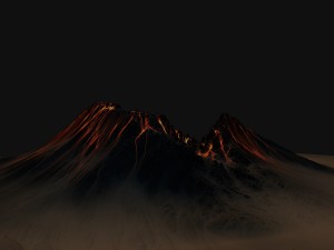 volcano10 3D 모델