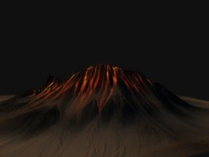 volcano10 3D Model