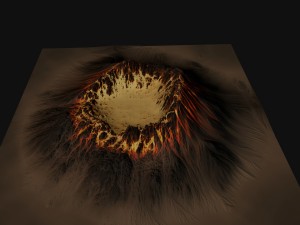 volcano10 3D 모델
