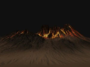 volcano10 3D Model