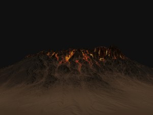 volcano10 3D 모델