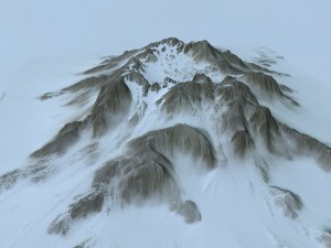 snow moutain3 Model 3D