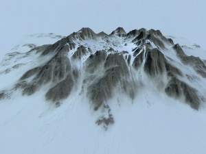 snow moutain3 Model 3D