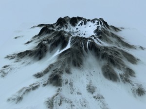 snow moutain3 Model 3D