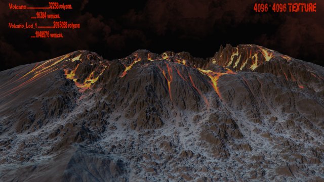 volcano11 3D 모델 .c4d .max .obj .3ds .fbx .stl .blend