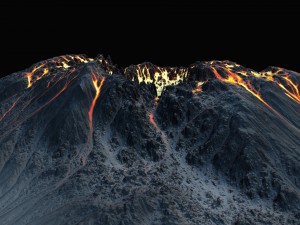 volcano11 3D 모델