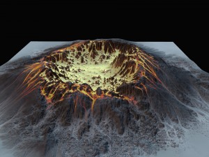 volcano11 3D 모델