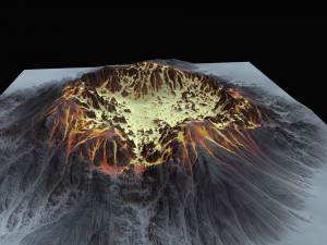 volcano11 3D 모델