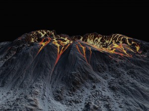 volcano11 3D 모델