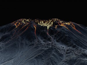 volcano11 3D 모델